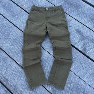 Outdoor Research Olive Flannel Lines Jeans